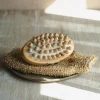 Anti-Cellulite Bürste ca. 13,5 x 7 cm, Buchenholz
