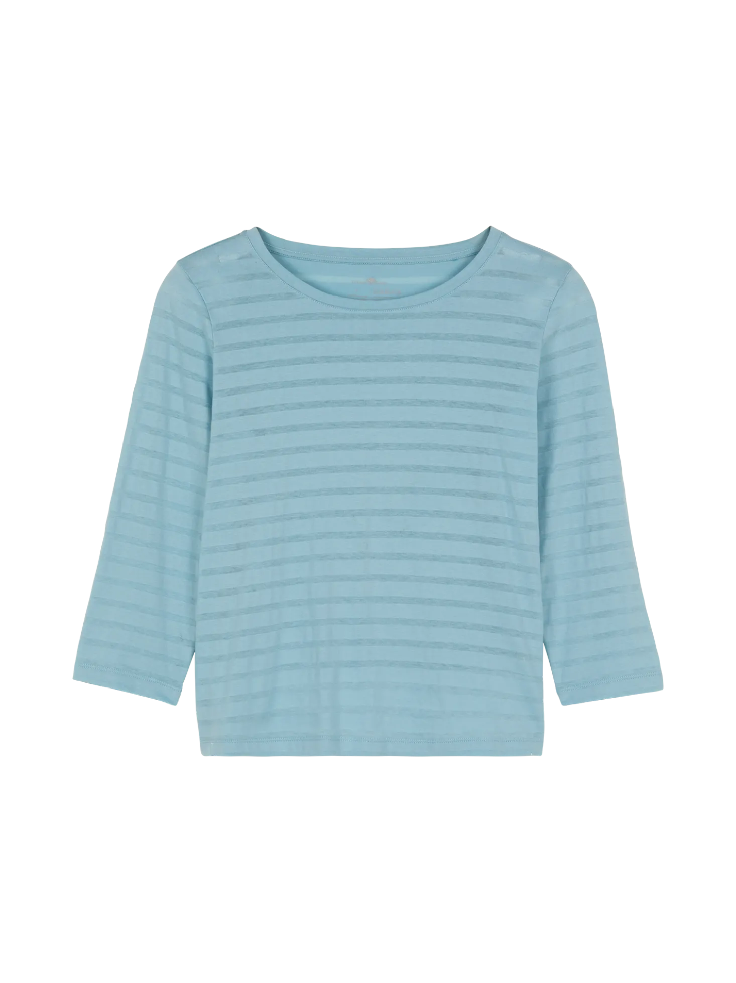 3/4 Arm Shirt aus Bio Baumwolle(aqua, XS)