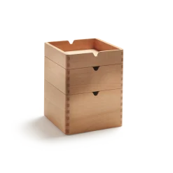 Aufbewahrungsbox Vaso(Buche, B28xT28xH11,2cm)