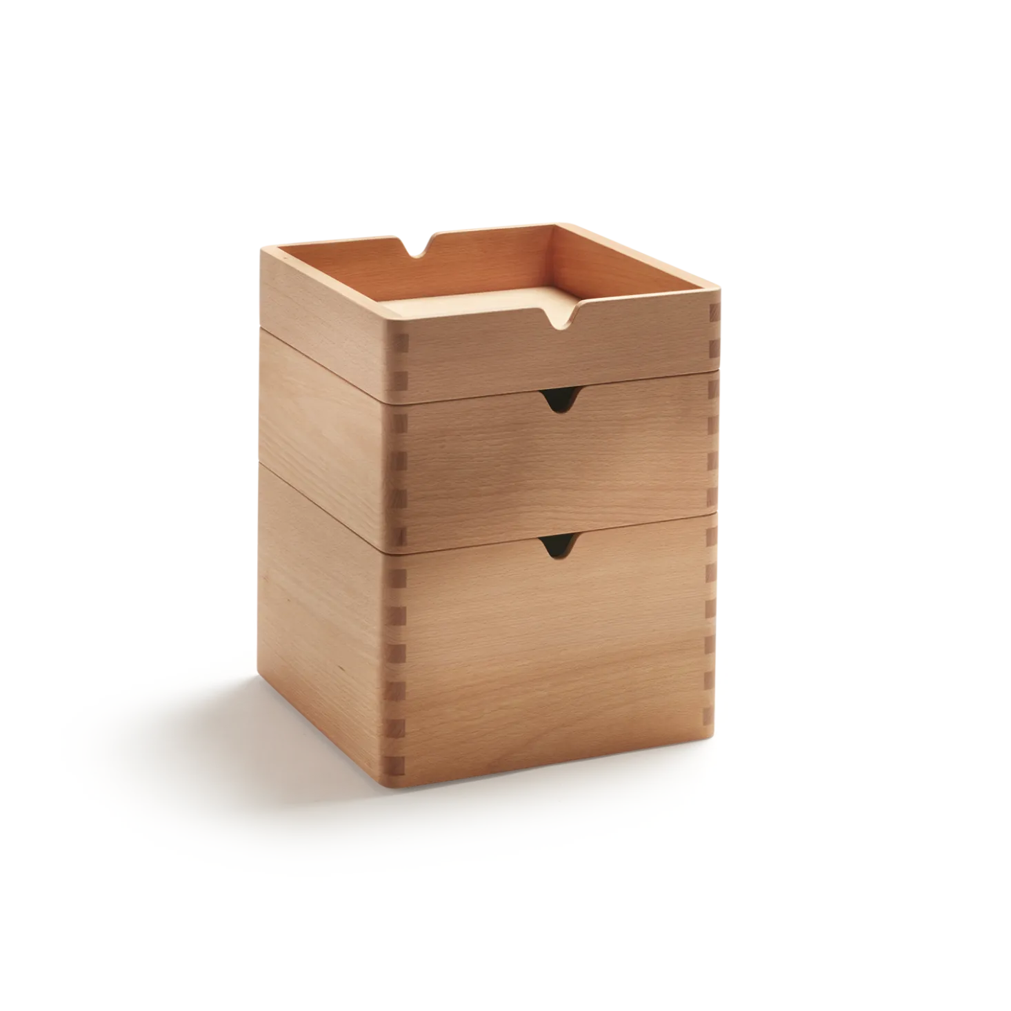 Aufbewahrungsbox Vaso(Buche, B28xT28xH11,2cm)