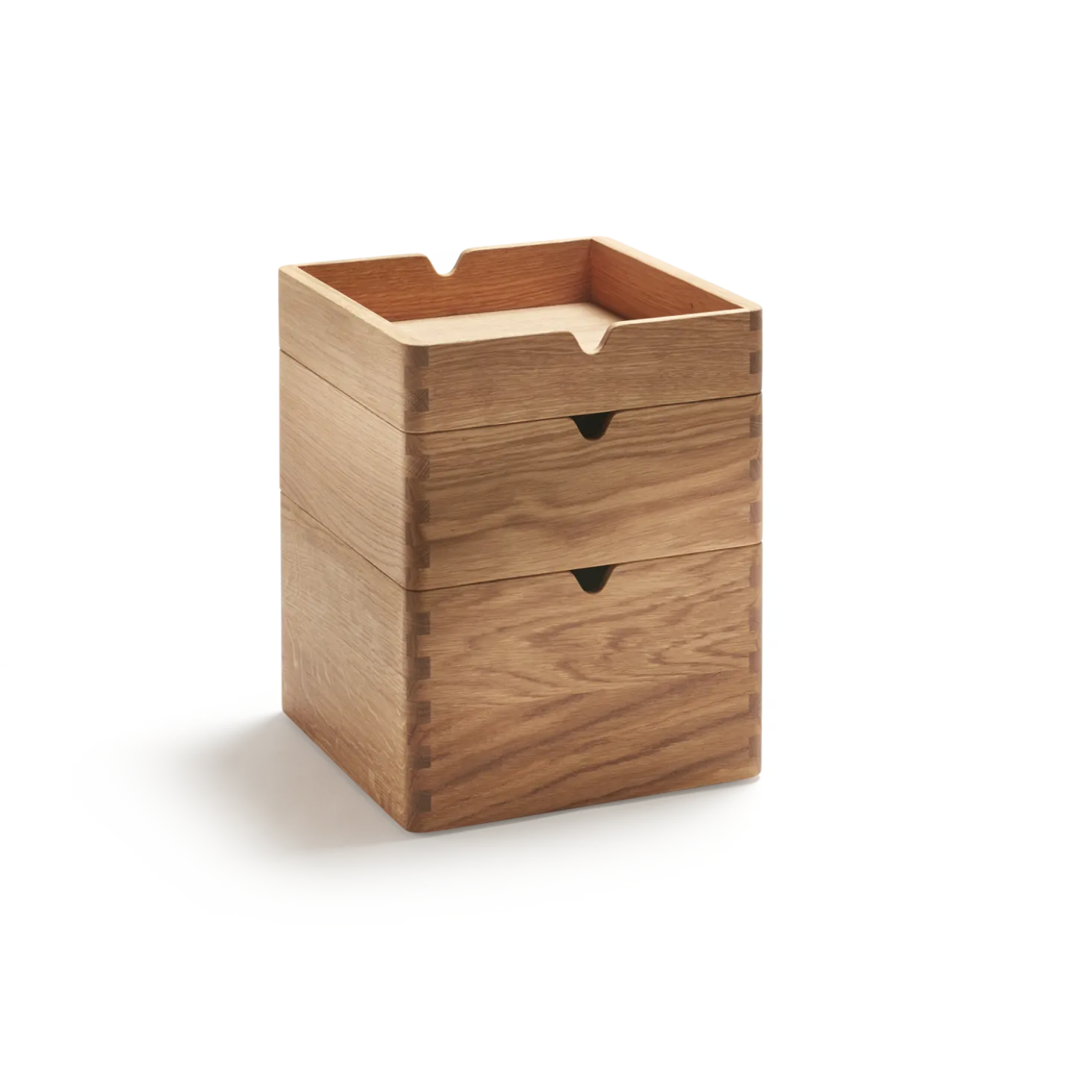 Aufbewahrungsbox Vaso(Eiche, B28xT28xH11,2cm)