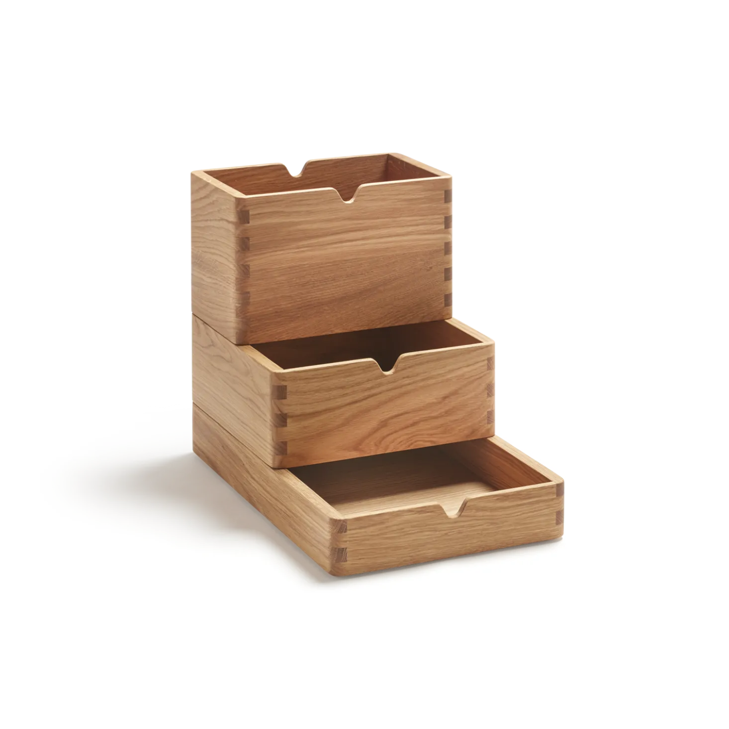 Aufbewahrungsbox Vaso(Eiche, B28xT28xH11,2cm)