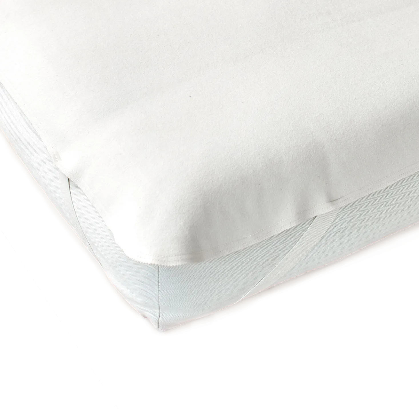 Baumwoll-Flanellauflage100 % Baumwolle, VEGAN (90 x 200 cm)