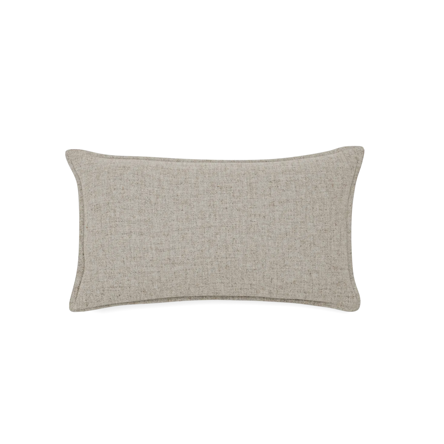 Überzug für Kissen DOPPIO 30x50 cm(Wollstoff Tano natur hell)