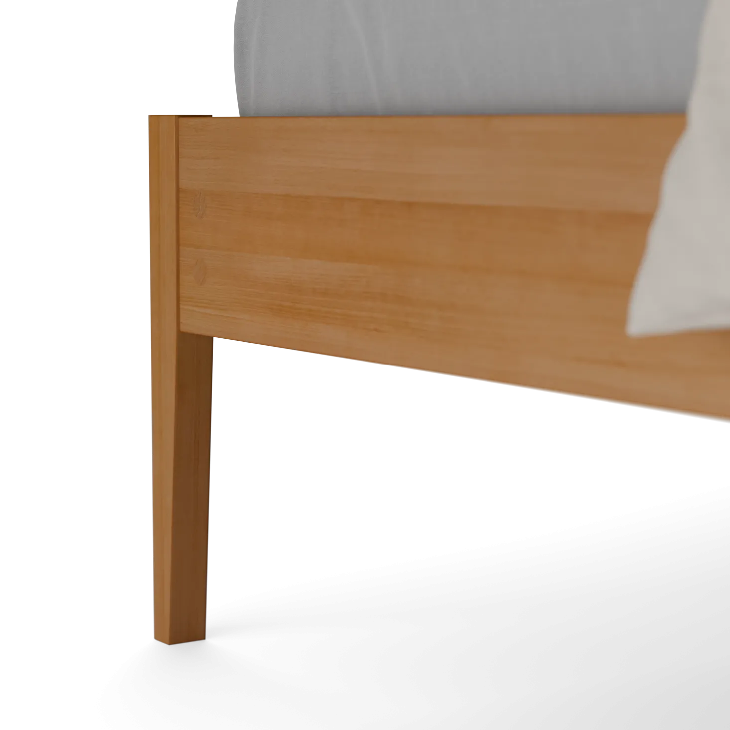 Bett Almeno(Buche, 160 x 200 cm)