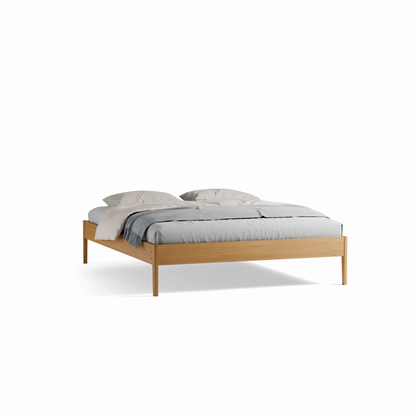 Bett Almeno(Eiche, 160 x 200 cm)