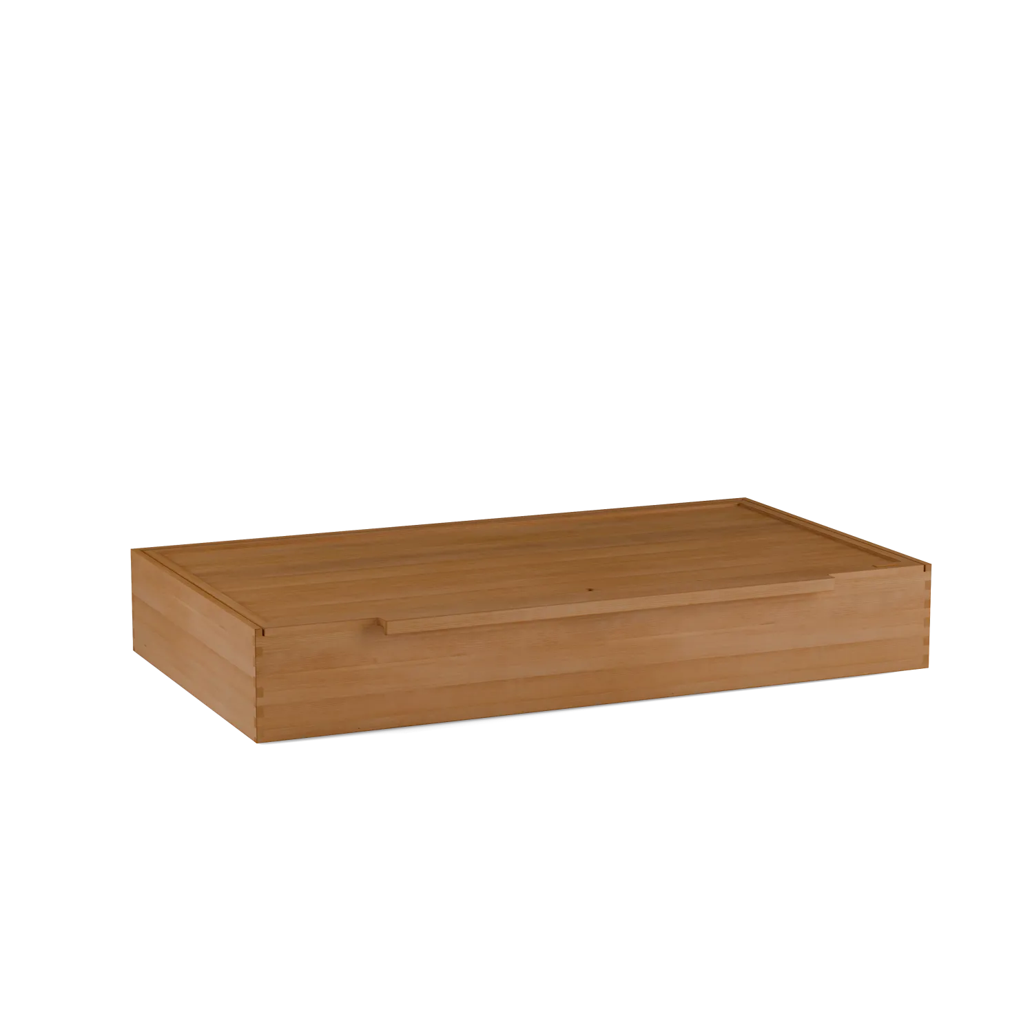 Bettkasten HannoB 120 x T 69,2 x H 18,6 cm (Buche)