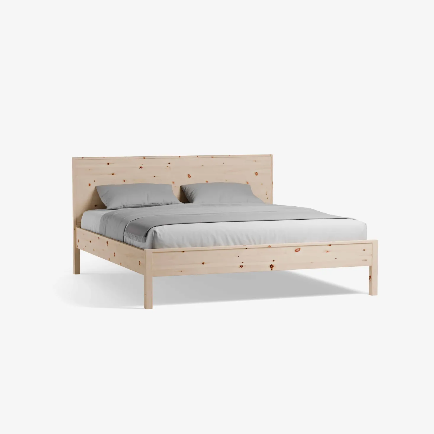 Bett Kiramo(Holz, Zirbe, 180 x 200 cm)