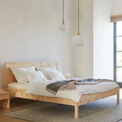 Bett Kiramo(Holz, Zirbe, 180 x 200 cm)