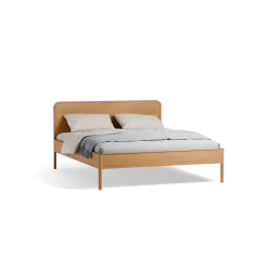 Bett Tenso mit Holzbetthaupt(Buche, 160 x 200 cm)