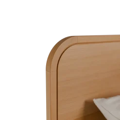Bett Tenso mit Holzbetthaupt(Buche, 160 x 200 cm)