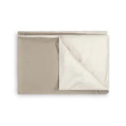 Bettwäscheset Jesper aus Baumwolle, Satin, GOTSFarbe: natur/sand