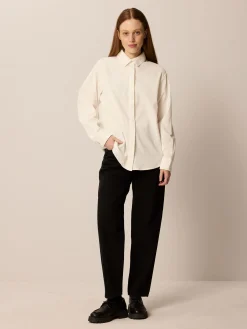 Bluse aus Bio-Baumwolle(offwhite, 38)