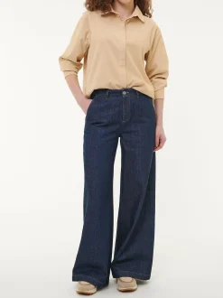 Bluse aus Bio-Baumwolle(weizen, 38)
