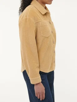 Blusenjacke Cord aus Bio-Baumwolle(weizen, 36)