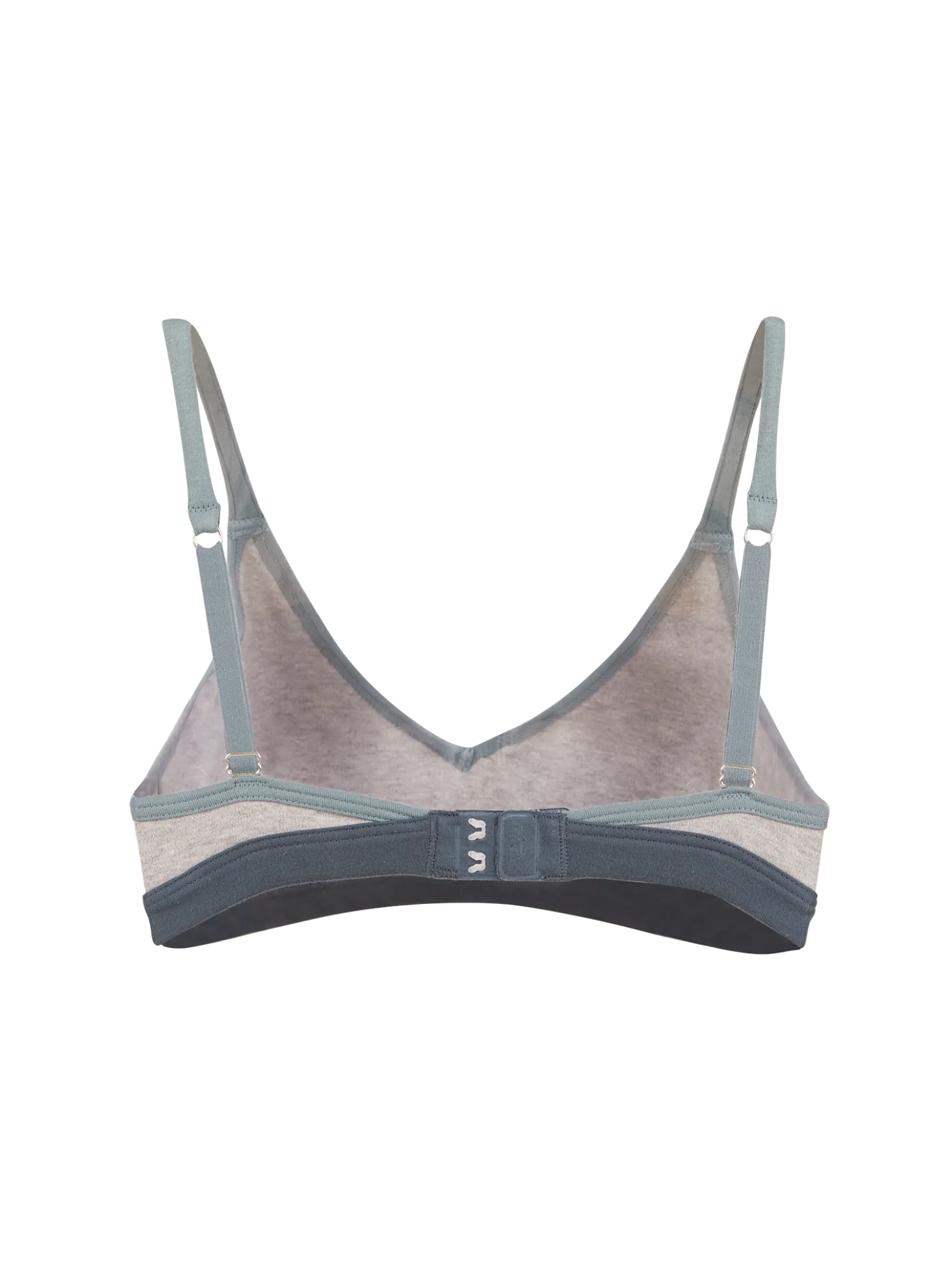 Bustier100 % bio Baumwolle (grau melange, 70B)