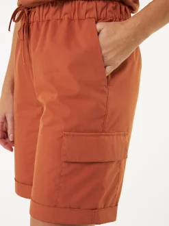 Cargoshorts aus Bio Baumwolle(bernstein braun, 34)