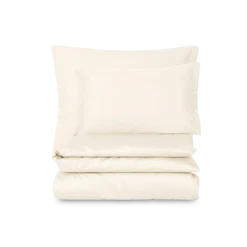 Deckenüberzug Carla100 % Baumwolle, Satin, GOTS (natur, 140 x 200 cm)