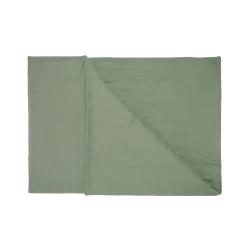 Deckenüberzug Luisa100 % Leinen, GOTS (graugrün, 140 x 200 cm)