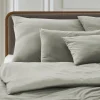Deckenüberzug Sarah100 % Baumwolle, Jersey, GOTS (olive, 155 x 220 cm)