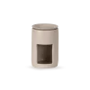 Duftlampe aus Keramikcreme