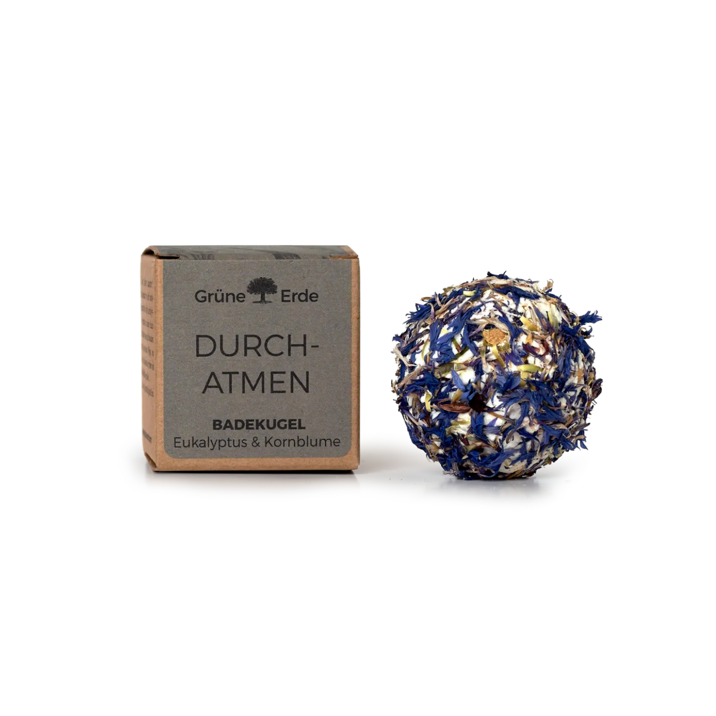 DurchatmenBadekugel Eukalyptus & Kornblume, 50 g