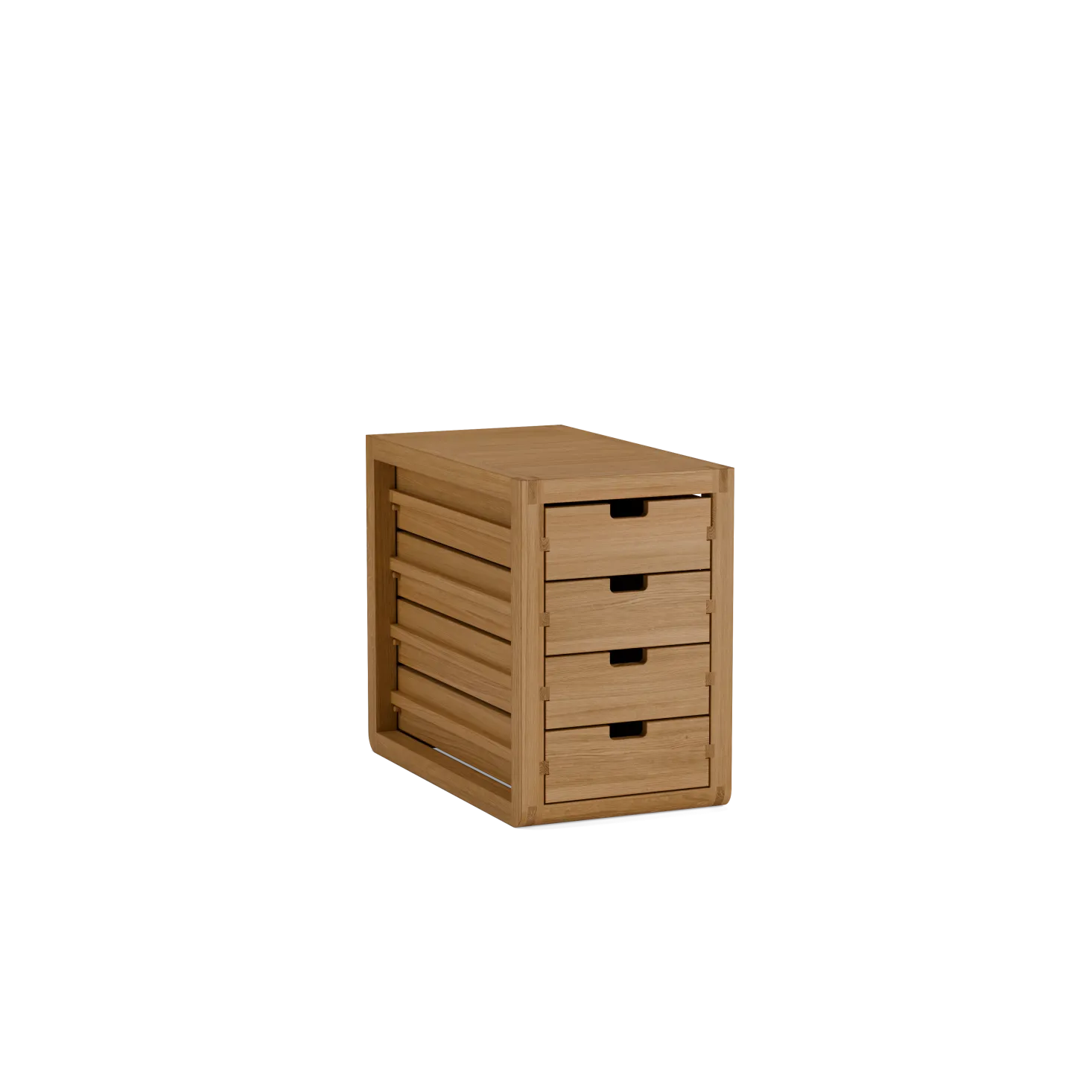 Einschubschrank Quint inkl. 4 LadenB 34 x T 60 x H 51 cm (Eiche)