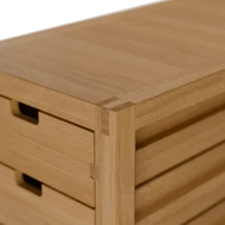 Einschubschrank Quint inkl. 4 LadenB 34 x T 60 x H 51 cm (Eiche)