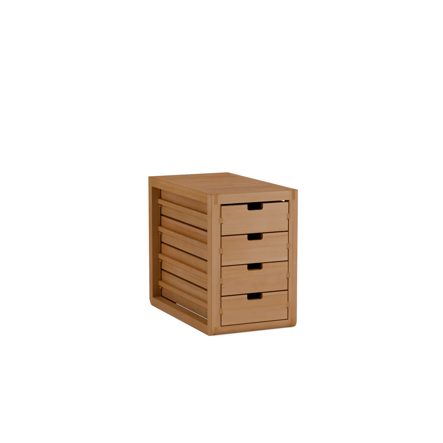 Einschubschrank Quint inkl. 4 LadenB 34 x T 60 x H 51 cm (Buche)