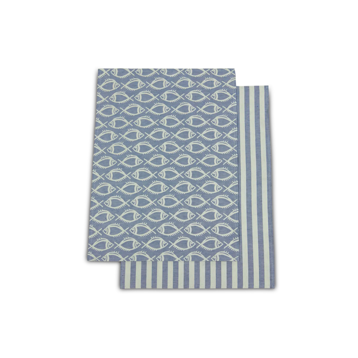 2er-Set Geschirrtücher Jorisatlantik, 45 x 70 cm, 50 % Baumwolle/50 % Leinen, GOTS