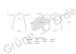 Esstisch Mirato(Buche, D 125 cm)