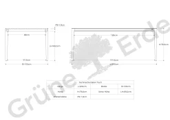Esstisch Tenso(Buche, L200xB100cm)