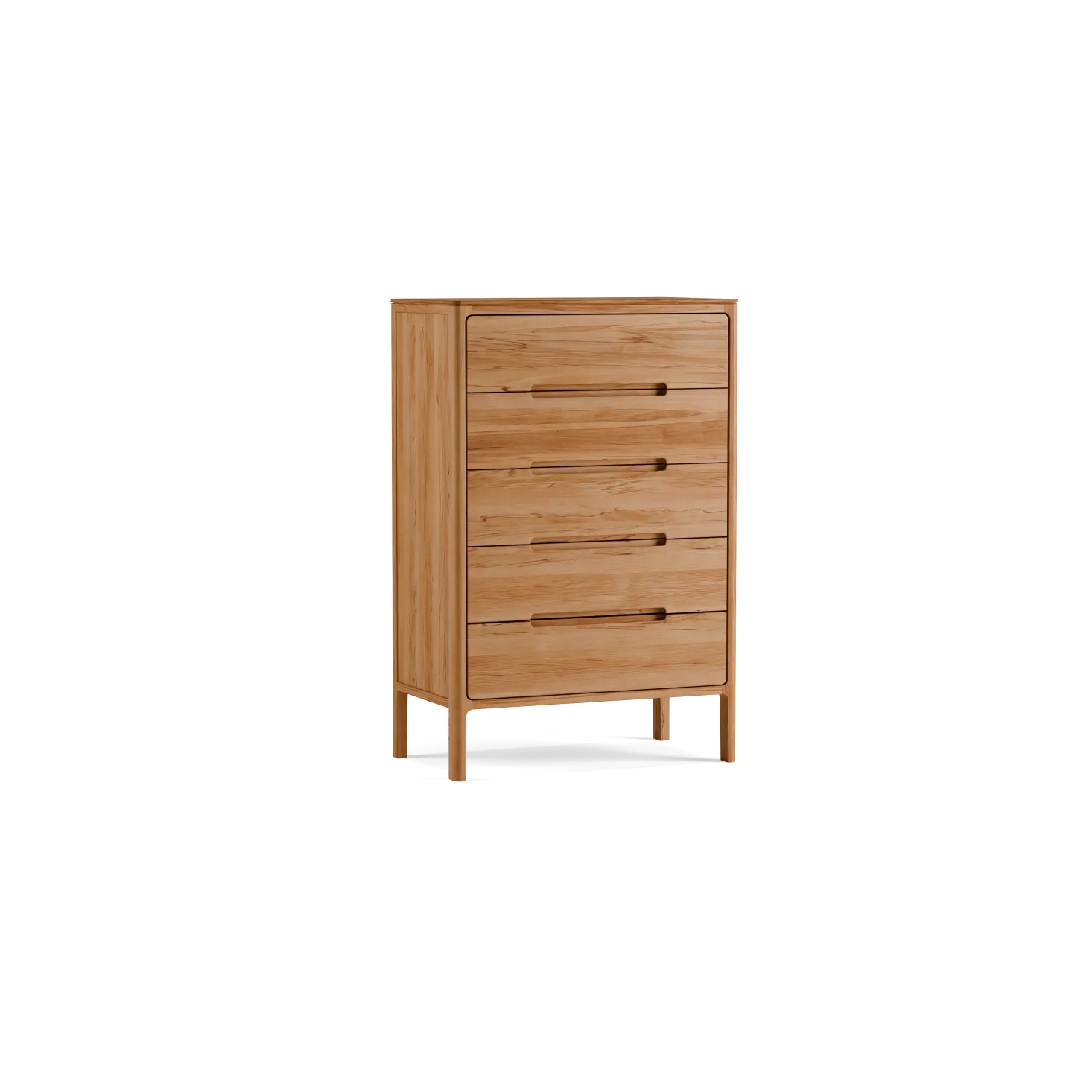 Highboard Tenso(Kernbuche, 5 Laden, 70,2)