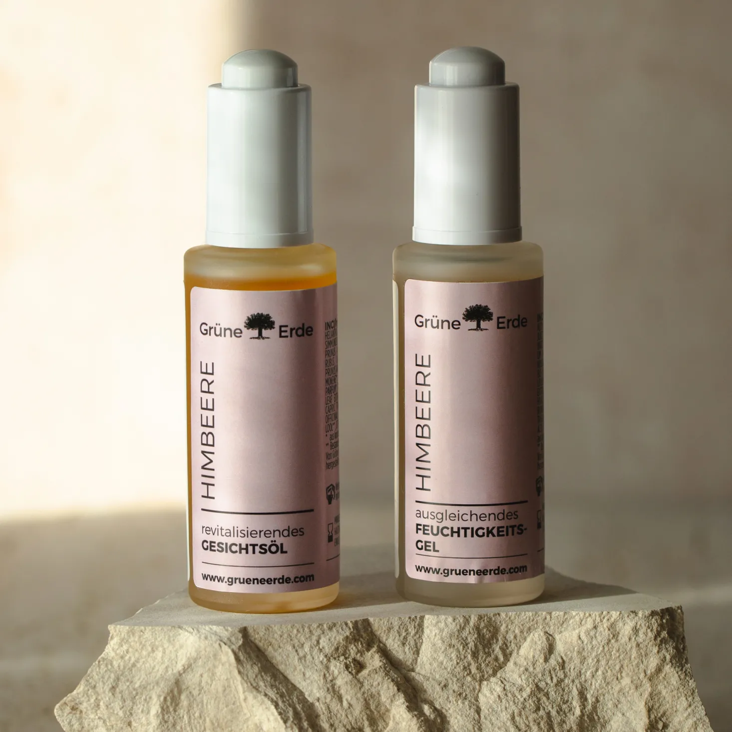 Himbeerknospenausgleichendes Feuchtigkeits-Serum mit Hyaluron 30 ml