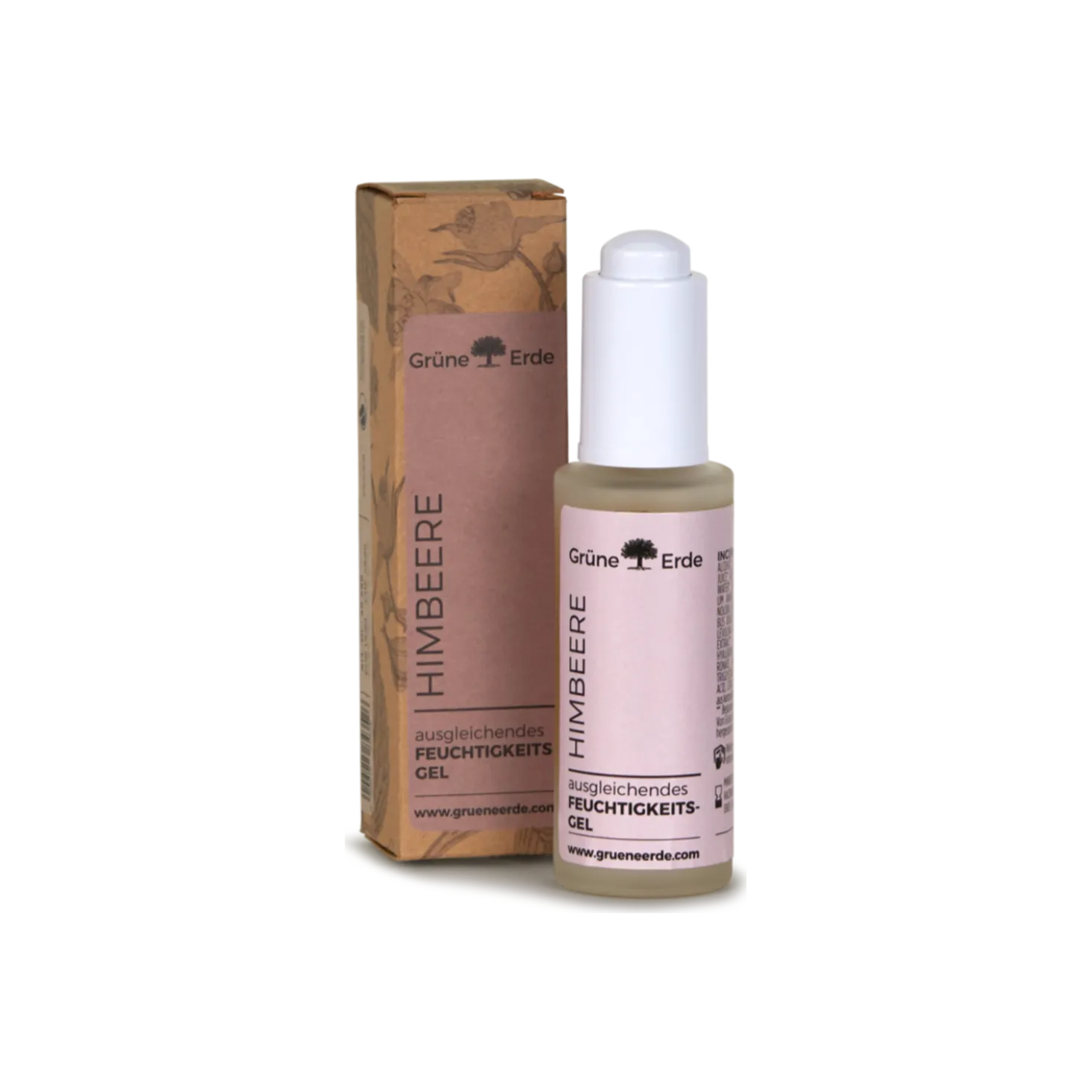 Himbeerknospenausgleichendes Feuchtigkeits-Serum mit Hyaluron 30 ml