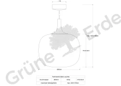 Hängeleuchte Tando(Buche, ø 30 cm)