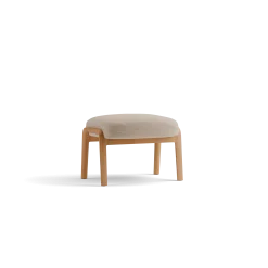 Hocker Ketil(Wollstoff Kaland Sand, Buche)