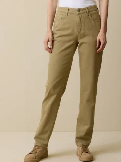 Hose aus Bio-Baumwolle(light khaki, 38)