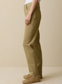 Hose aus Bio-Baumwolle(light khaki, 38)