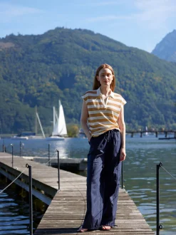 Hose aus Bio-Baumwolle(navy, 38)