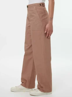 Hose aus Bio-Baumwolle(nougat, 34)