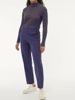 Hose aus Bio-Baumwolle(royalblau, 34)
