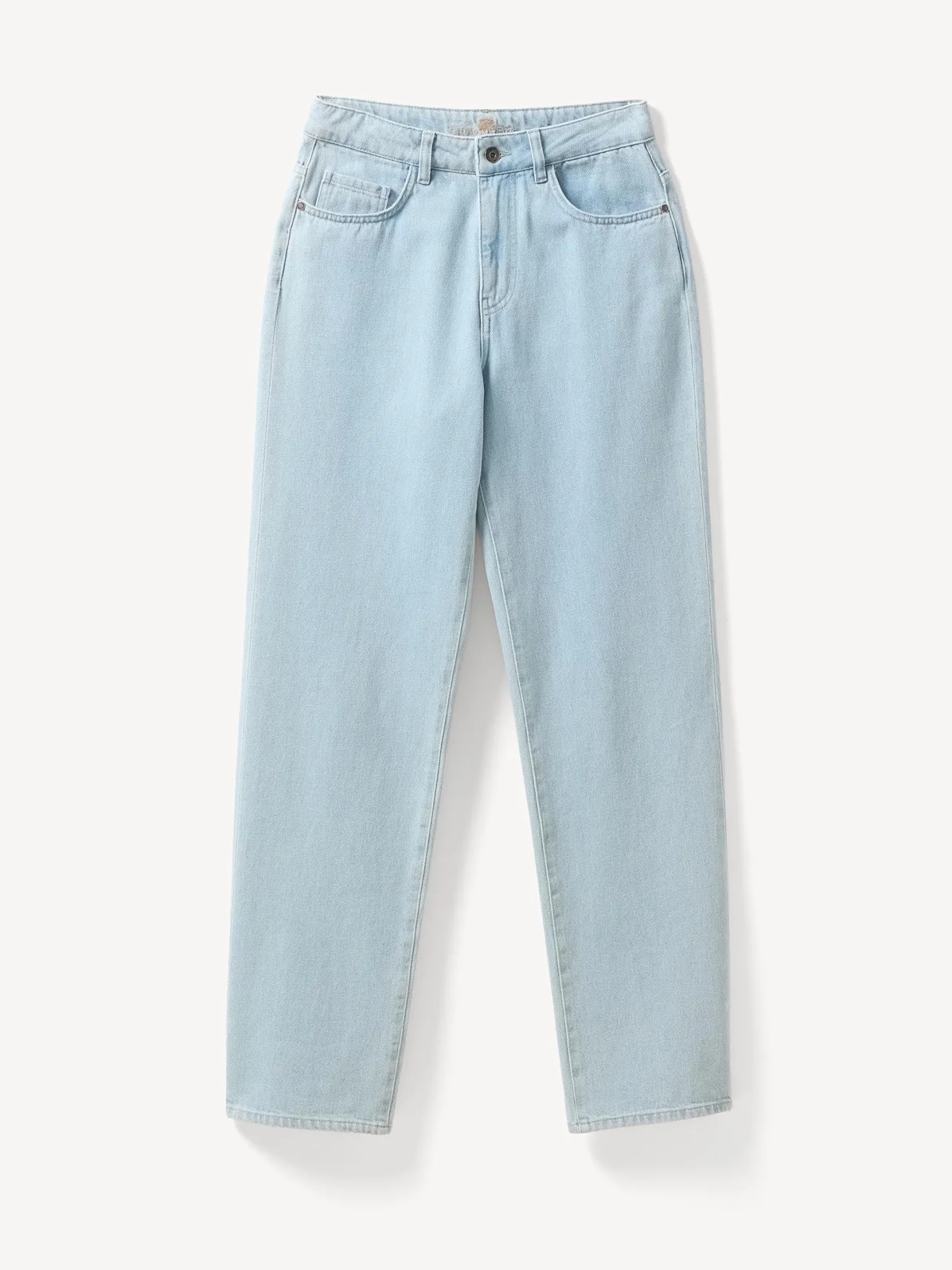 Jeans straight100 % Bio-Baumwolle (light blue denim, 38)