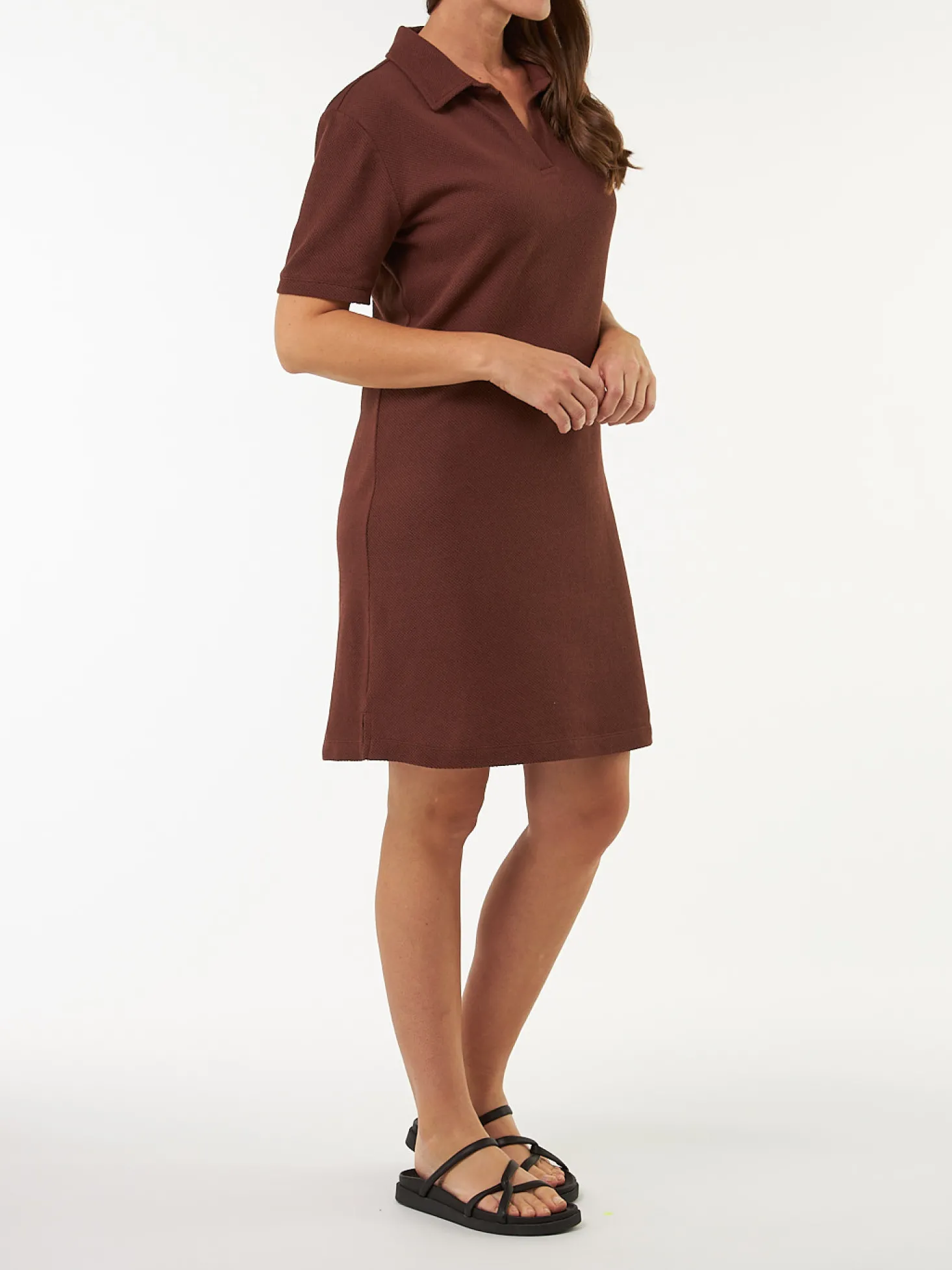 Jerseykleid aus Bio Baumwolle(chocolate, XS)