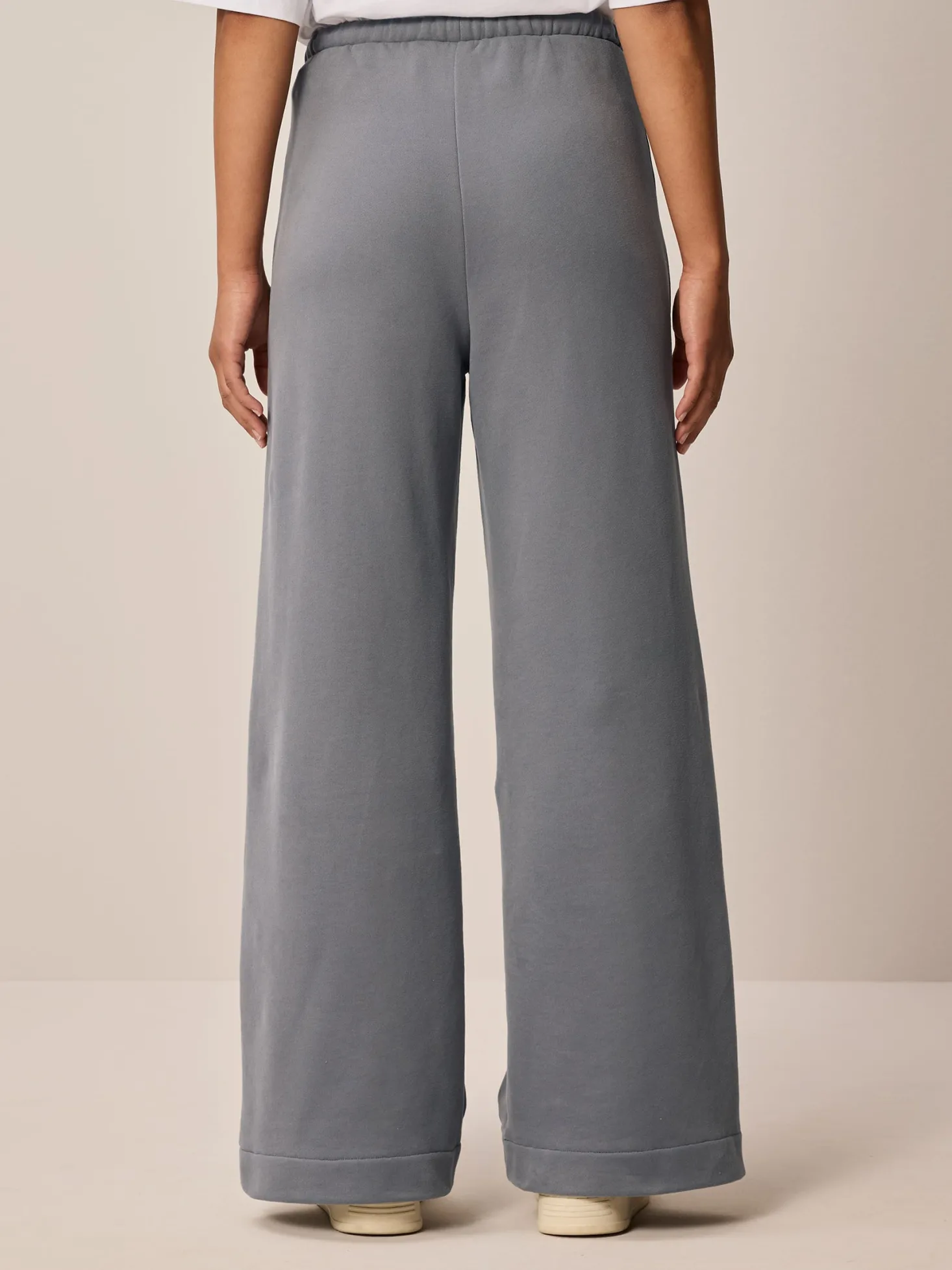 Joggpants aus Bio Baumwolle(schiefer, L)