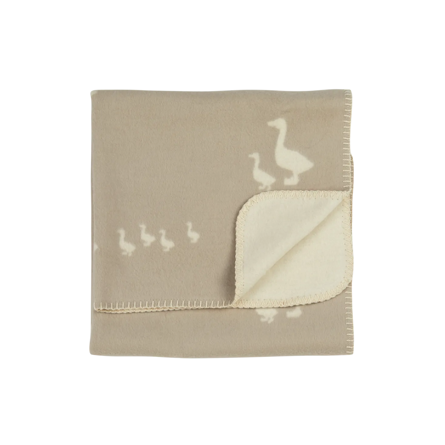 Kinderdecke Frederiksand, 100 % Baumwolle, GOTS (sand, 75 x 100 cm)