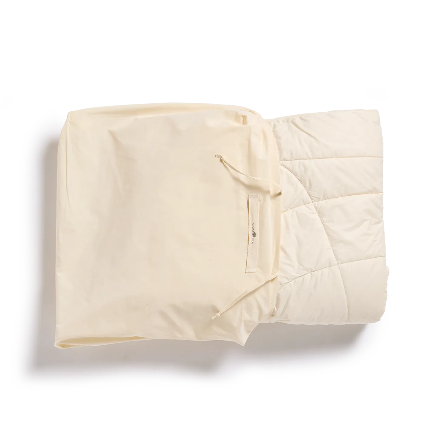 Kinder Sommerdecke Schafschurwolle mit Wolkensteppung150 g/m2 GOTS, NATURTEXTIL BEST (80 x 80 cm)