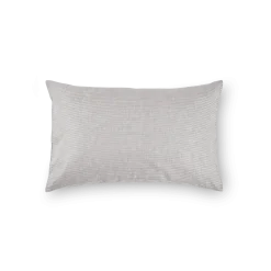 Kissenüberzug Charlotte100 % Leinen, GOTS (silbergrau, 40 x 60 cm)