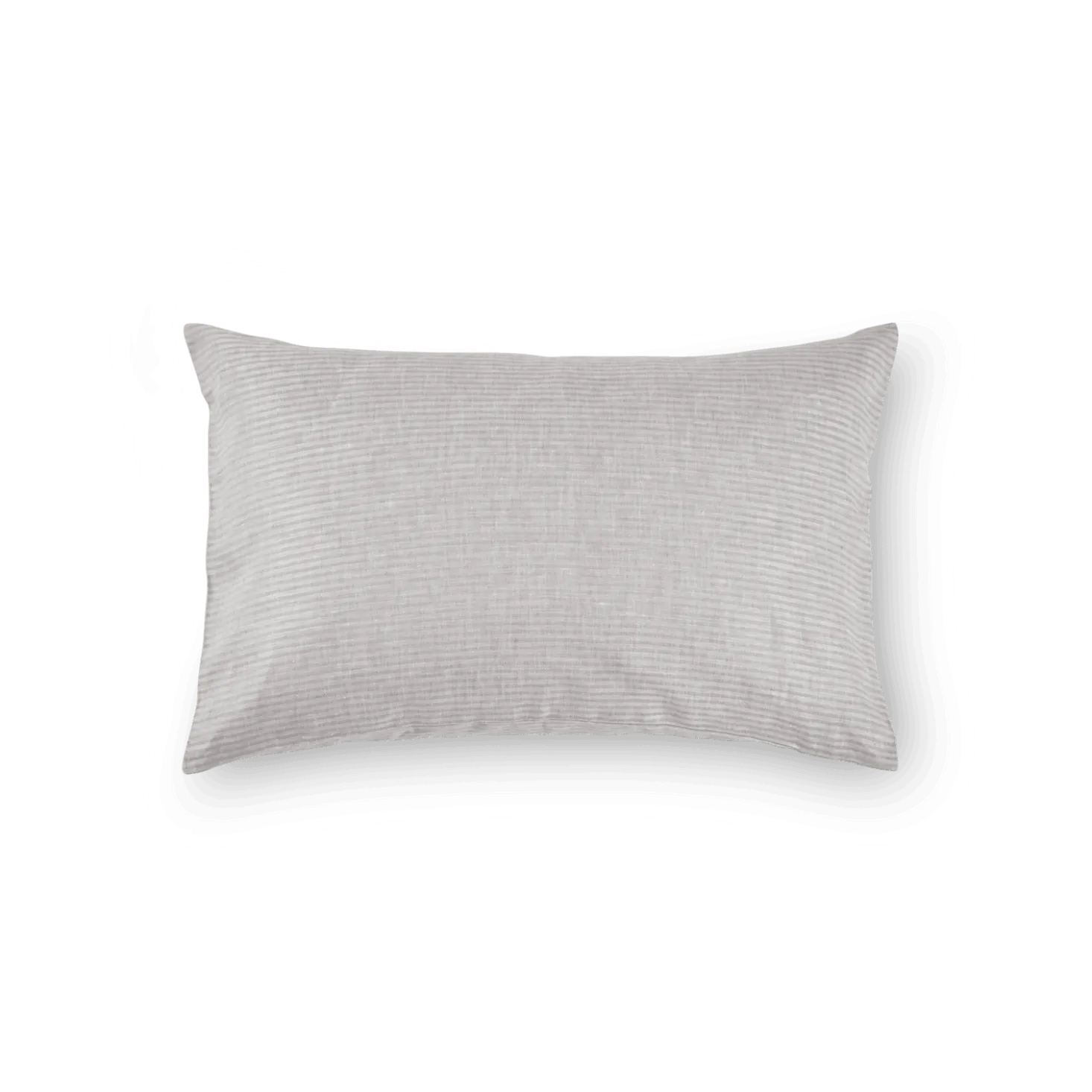 Kissenüberzug Charlotte100 % Leinen, GOTS (silbergrau, 40 x 60 cm)
