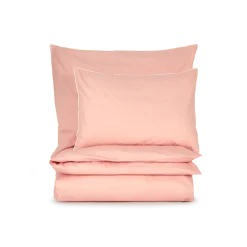 Kissenüberzug Edna100 % Baumwolle, Perkal (pfirsich/creme, 40 x 80 cm)